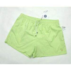 Bagutta Beachwear Green Corto Basic Eleph Swim Shorts Size 50 US  NWT